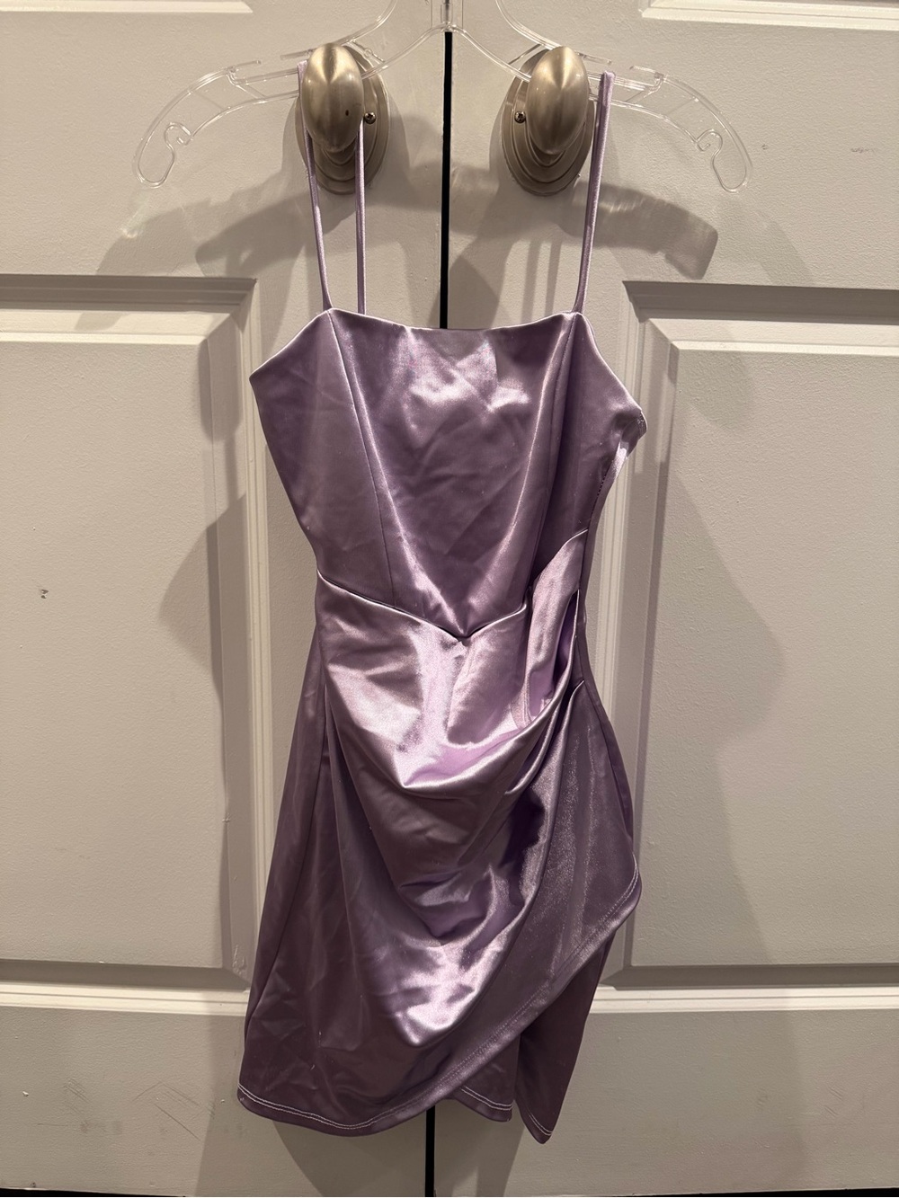 Windsor purple lavender spaghetti strap mini dress